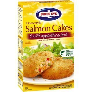 Birds Eye Fish Cakes Salmon, Herb & Vegetable