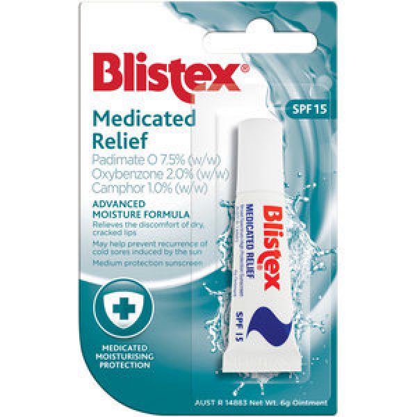 Blistex Lip Balm Medicated Relief 6g