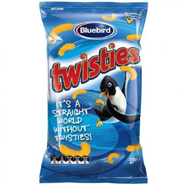 Bluebird Twisties Corn Snacks Cheese