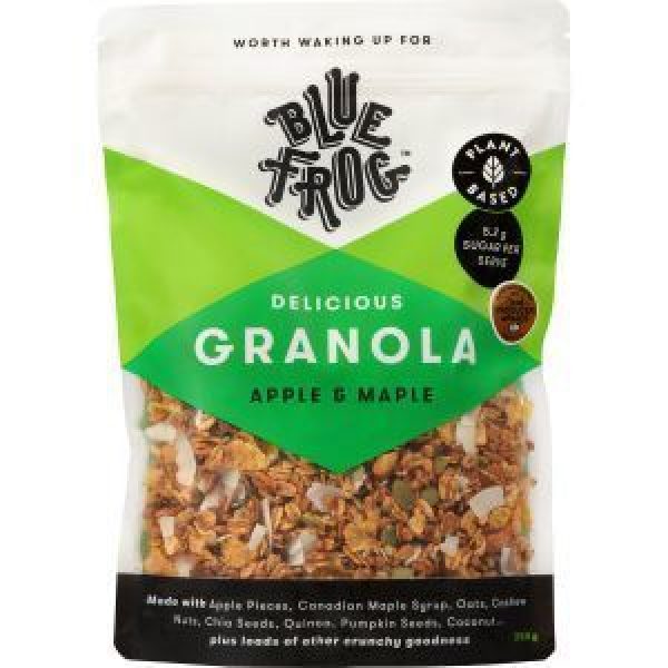 Blue Frog Delicious Granola Apple & Maple