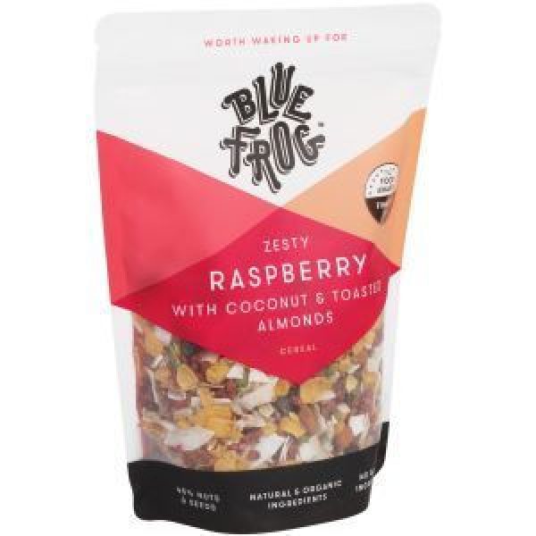 Blue Frog Zesty Cereal Raspberry With Coconut