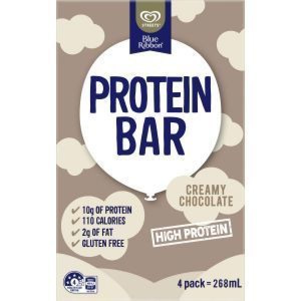 Blue Ribbon Ice Cream On Stick Chocolate Protein Bar 268ml