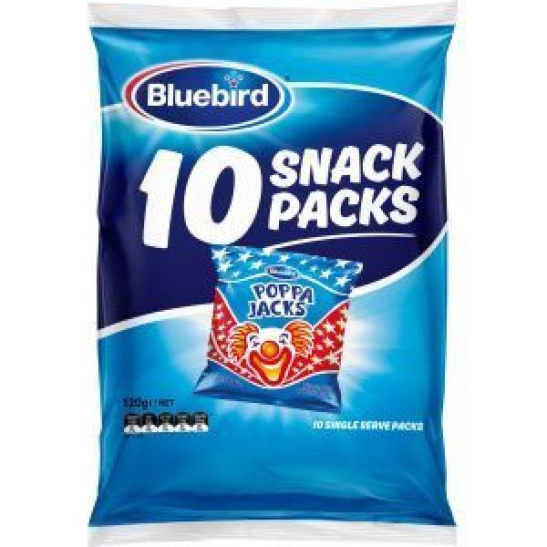 Bluebird Corn Snacks Poppa Jacks 120g