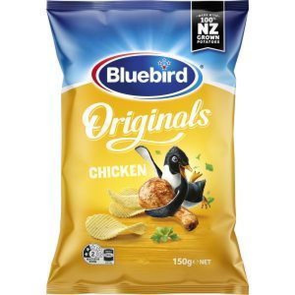 Bluebird Originals Potato Chips Chicken