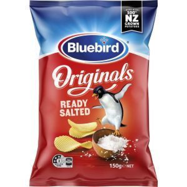 Bluebird Originals Potato Chips Ready Salted