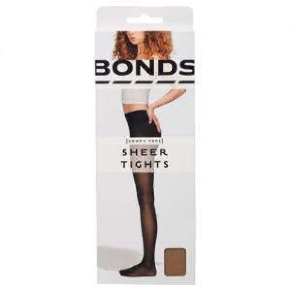 Bonds Comfy Tops Tights Medium Nude Sheer