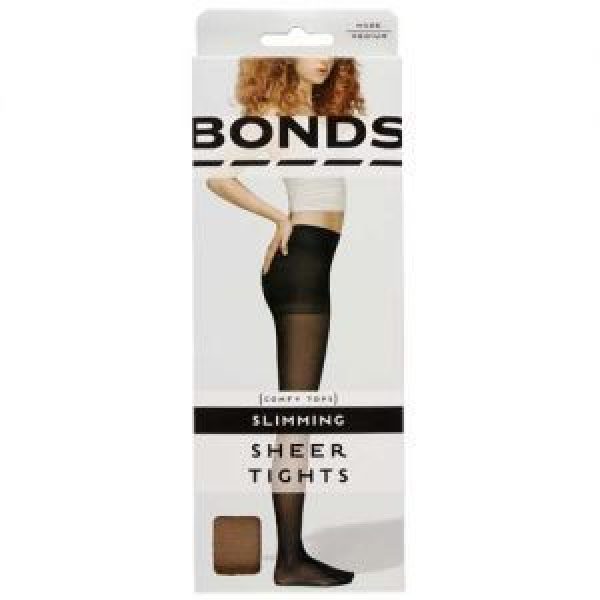 Bonds Comfy Tops Tights Medium Nude Slim Sheer