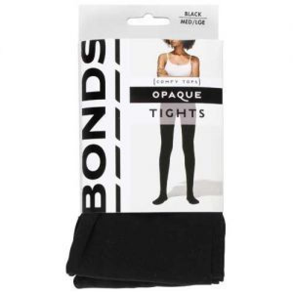 Bonds Comfy Tops Tights Tall – Xtall Opaque Black 70d