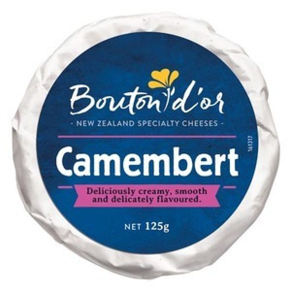 Bouton Dor Soft White Cheese Camembert Wheel