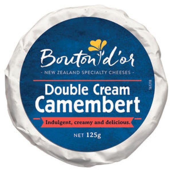 Bouton Dor Soft White Cheese Double Cream Camembert