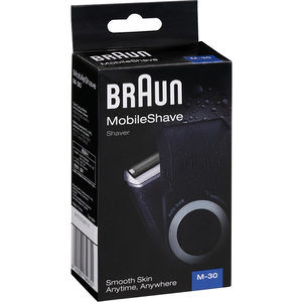 Braun Mobile Shave Shaver M30 Reviews Black Box