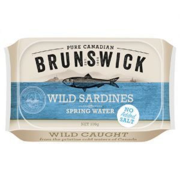 Brunswick Sardines In Water No Salt Reviews Black Box