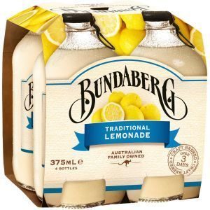 Bundaberg Soft Drink Lemonade 375ml