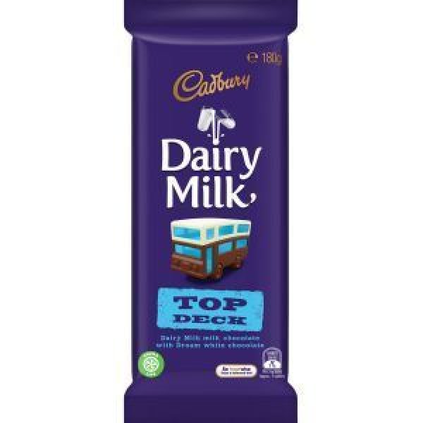Cadbury Chocolate Block Dairy Milk Top Deck