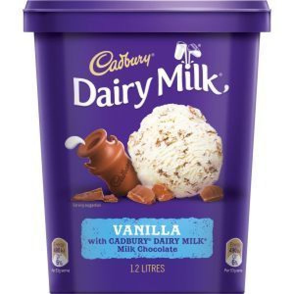 Cadbury Ice Cream Dairy Milk Vanilla