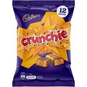 Cadbury Treat Size Chocolates Crunchie Sharepack 180g