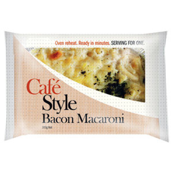 Cafe Style Chilled Meal Bacon Macaroni