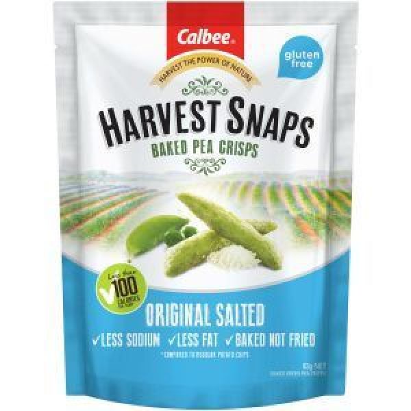 Calbee Harvest Snaps Pea Snacks Original Salted
