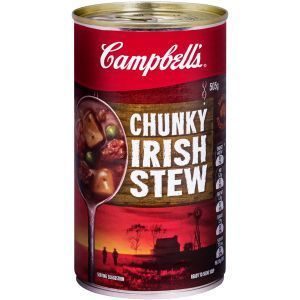 Cambells Chunky Canned Dinners Hrty Irish Stew