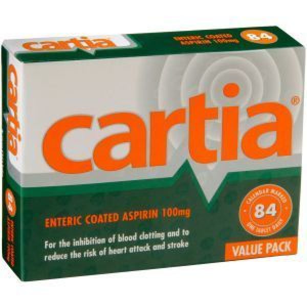 Cartia Aspirin Low Dose