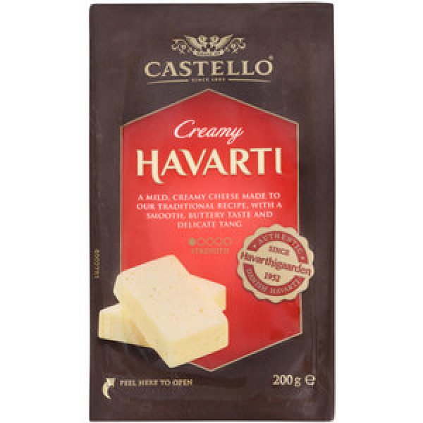 Castello Creamy Havarti Cheese 200g Reviews Black Box