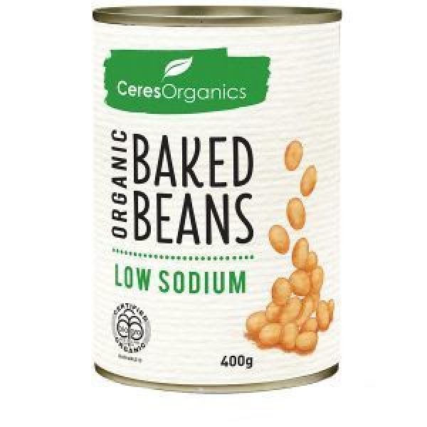 Ceres Organics Baked Beans Low Salt In Tomato Sauce