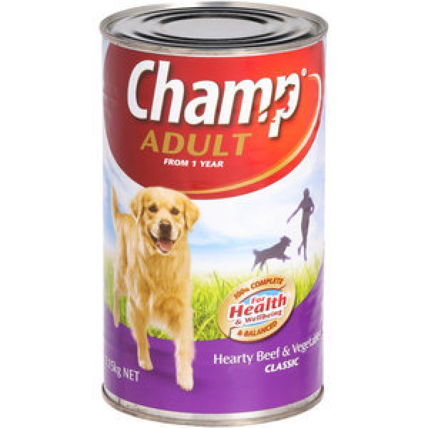 Champ Dog Food Beef & Vege