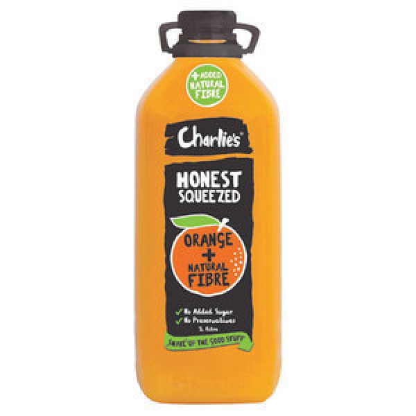 Charlies Honest Chilled Juice Fibre Orange