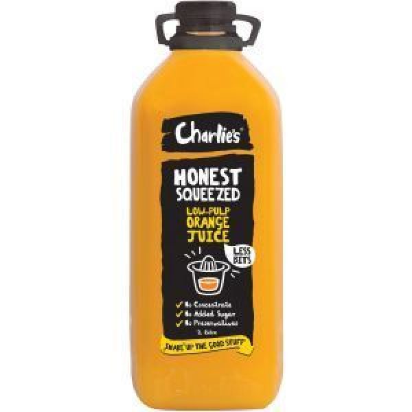 Charlies Orange Juice Low Pulp