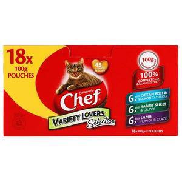 Chef Cat Food Variety Lovers