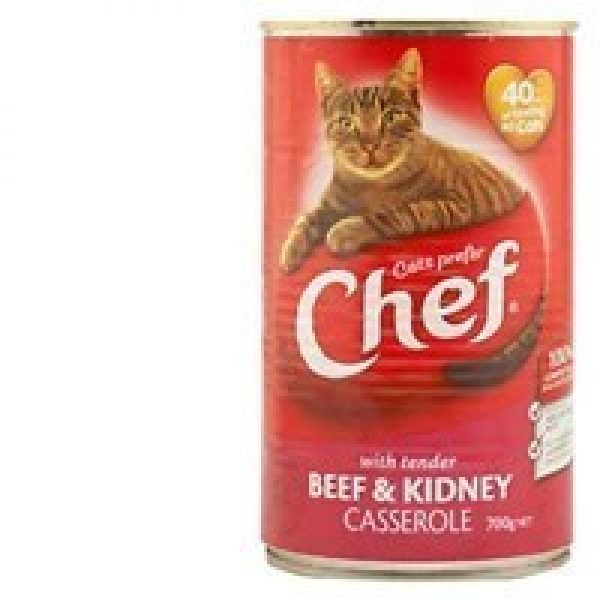 Chef Classic Cat Food Tender Beef & Kidney Casserole