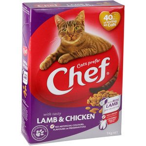 Chef Dry Cat Food Lamb & Chicken
