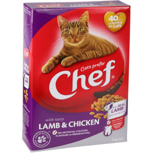 Chef Dry Cat Food Lamb & Chicken
