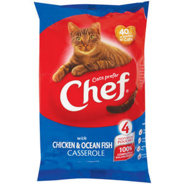 Chef Singles Cat Food Chicken & Ocean Fish 100g Reviews Black Box