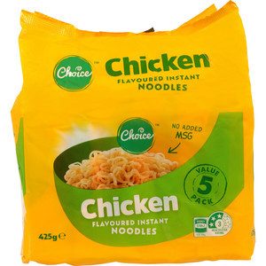 Choice Instant Noodles Multi Pack Chicken