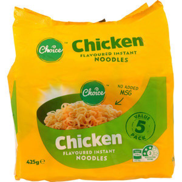 Choice Instant Noodles Multi Pack Chicken