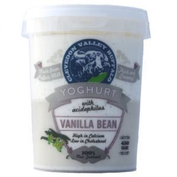 Clevedon Valley Buffalo Yoghurt Vanilla Bean