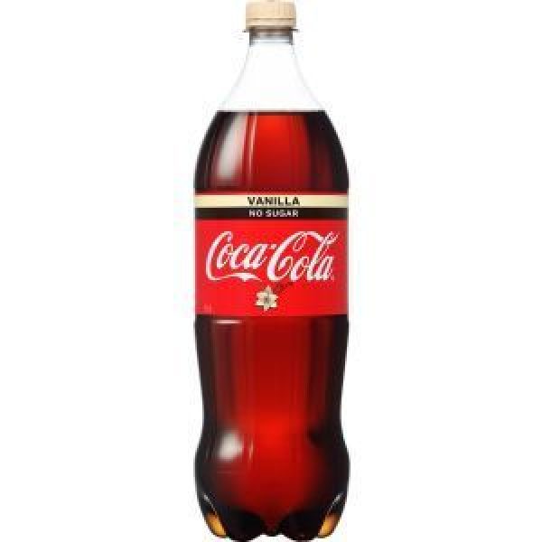 Coca Cola No Sugar Soft Drink Vanilla