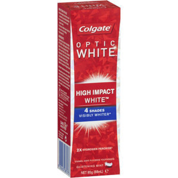 Colgate Optic White Toothpaste High Impact Teeth Whitening
