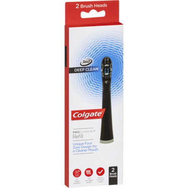 Colgate Pro Clinical Toothbrush Heads Power Brush Heads