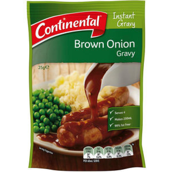 Continental Jug A Gravy Instant Gravy Mix Brown Onion