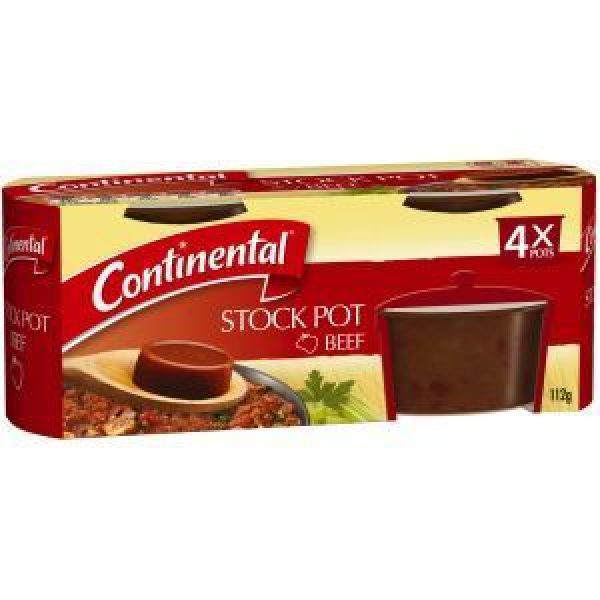 Continental Stock Pot Beef Stock Concentrate 4 X 28g Reviews Black Box
