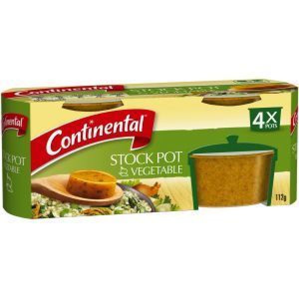 Continental Stock Pot Vegetable Stock Concentrate 4 X 28g Reviews