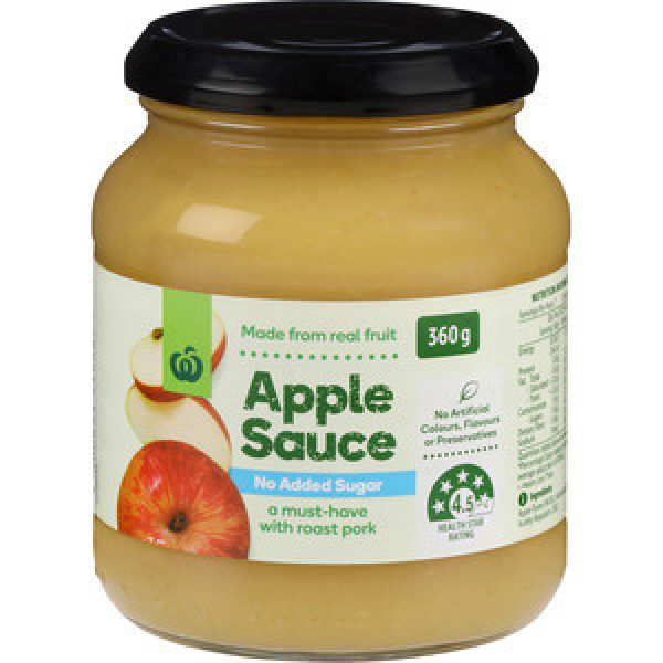 Countdown Apple Sauce No Added Sugar