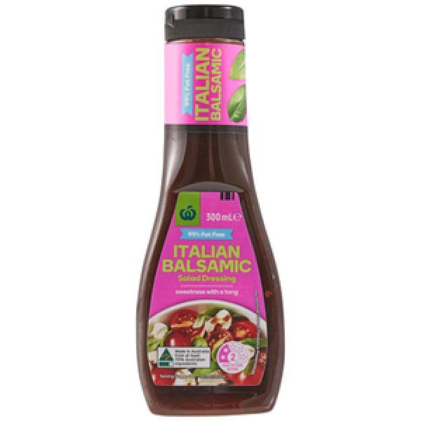 Countdown Balsamic Dressing Italian Fat Free
