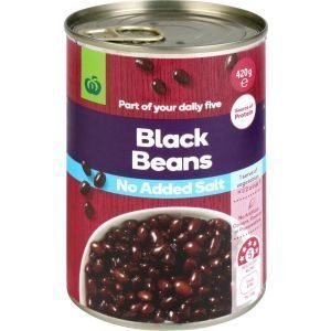 Countdown Beans Black No Added Salt