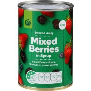 Countdown Berries Mixed In Syrup