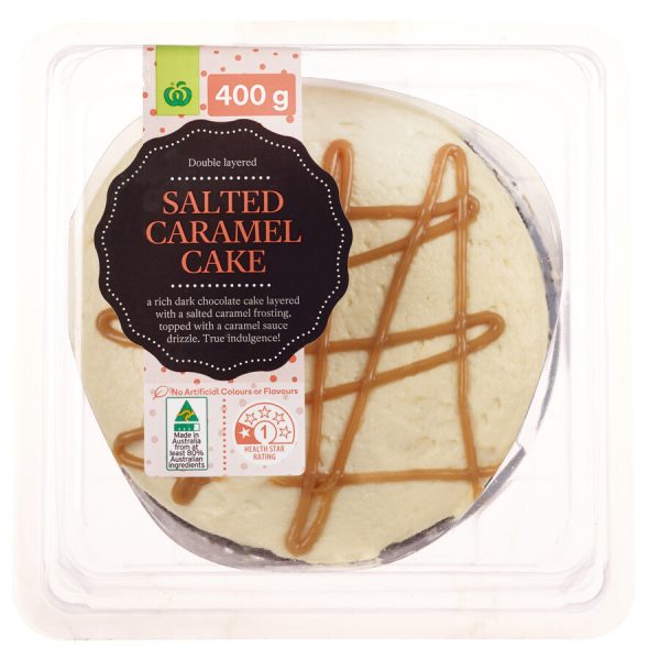 Countdown Cake Salted Caramel