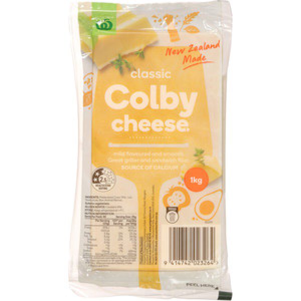 Countdown Cheese Block Colby