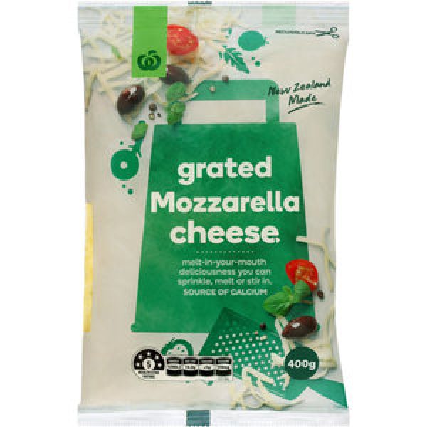 Countdown Cheese Grated Shredded Mozzarella